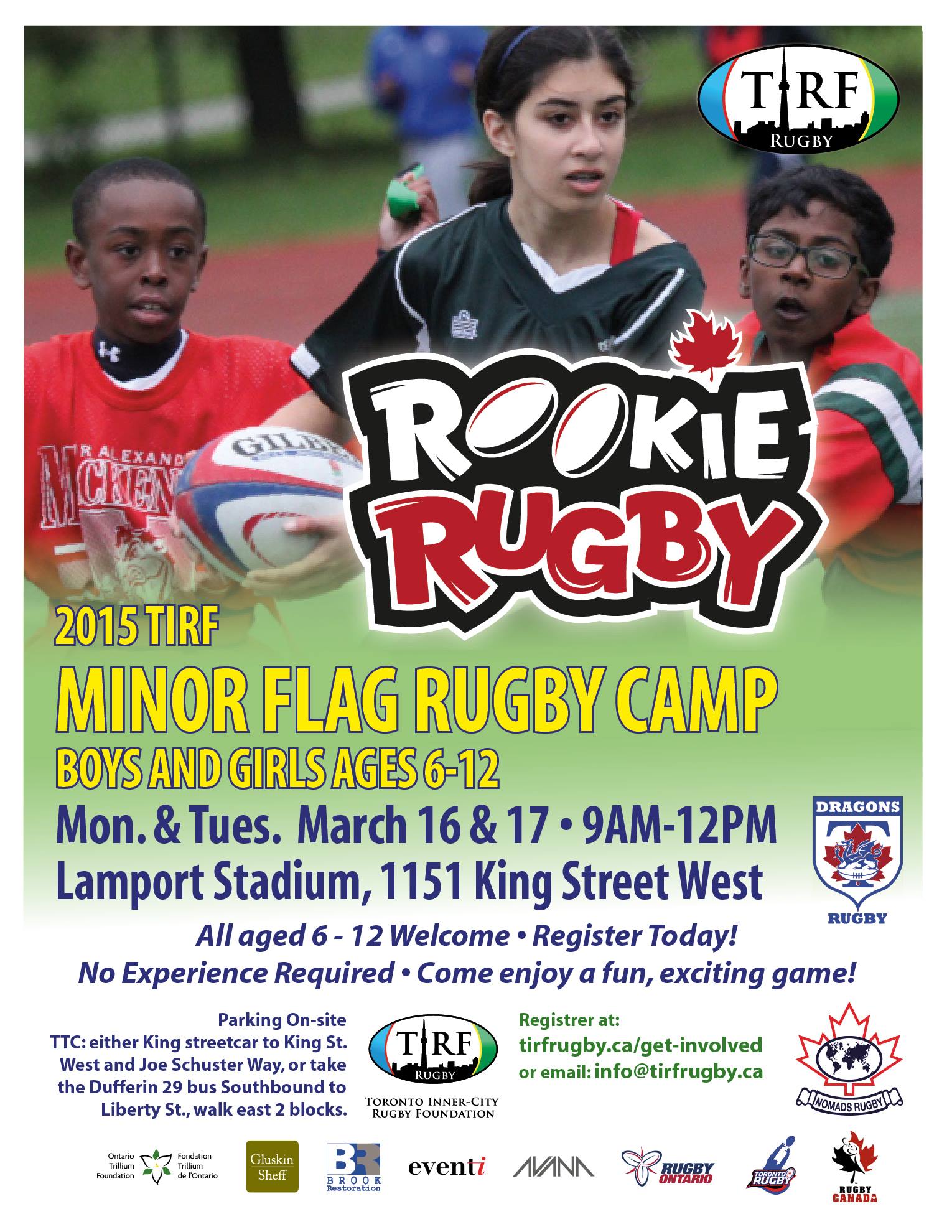 TIRF Holding Minor Flag Rugby Camp TIRF Holding Minor Flag Rugby Camp