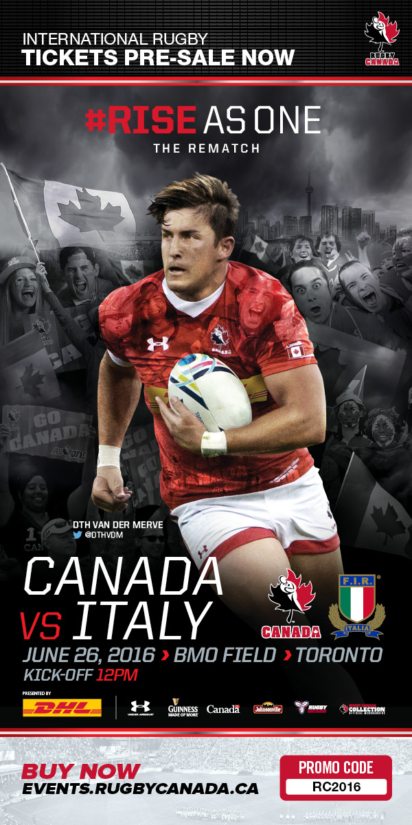 Summer Series returns to Toronto- Canada vs Italy, Sunday, June 26 @ BMO Field, 12pm Summer Series returns to Toronto- Canada vs Italy, Sunday, June 26 @ BMO Field, 12pm